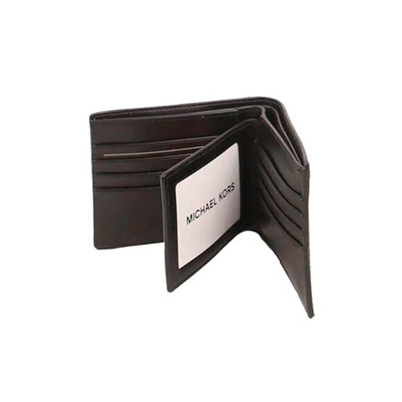 S Michael Kors Billfold Wallet Box Set Black Navy 36H1LGFF1B - Picture 3 of 6